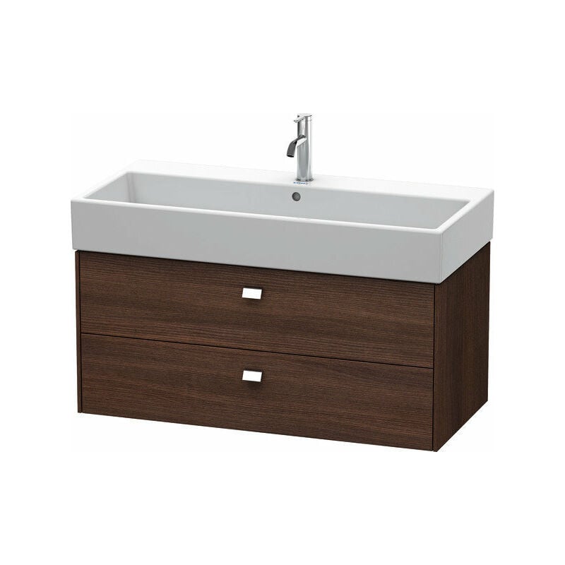 

Duravit Brioso Neceser de pared 98,4 x 45,9 cm, 2 cajones, con sifón y delantal, para lavabo Vero Air 235010, Color (frente/cuerpo): Decoración