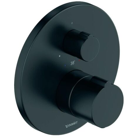 Duravit C.1 Brausethermostat Unterputz, runde Rosette, 1
