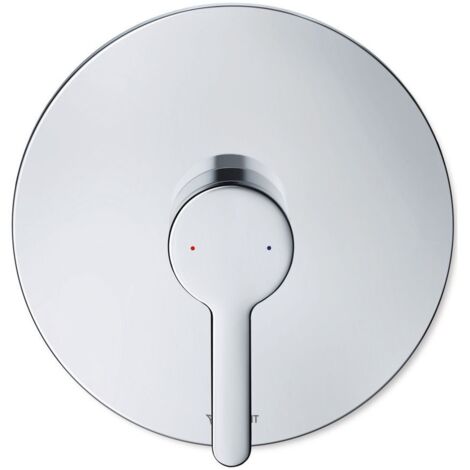Duravit C.1 Einhebel- Brausemischer Unterputz, runde Rosette, 1