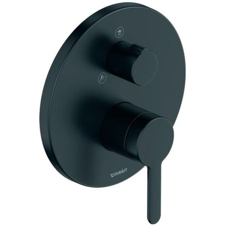 Duravit C.1 Einhebel- Brausemischer Unterputz, runde Rosette, 2
