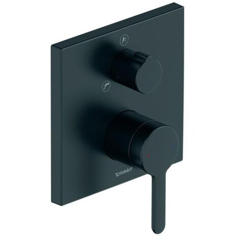 Duravit C.1 Einhebel- Wannenmischer Unterputz, eckige Rosette,
