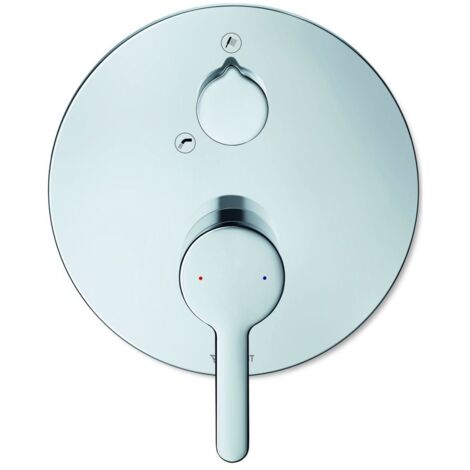 Duravit C.1 Einhebel- Wannenmischer Unterputz, runde Rosette, 2