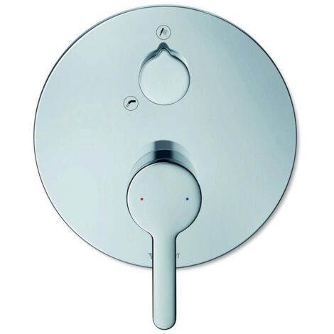 Duravit C.1 Einhebel- Wannenmischer Unterputz, runde Rosette, 2