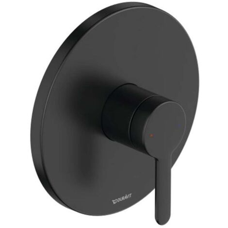 Duravit C.1 Mezclador monomando de ducha empotrado, roseta
