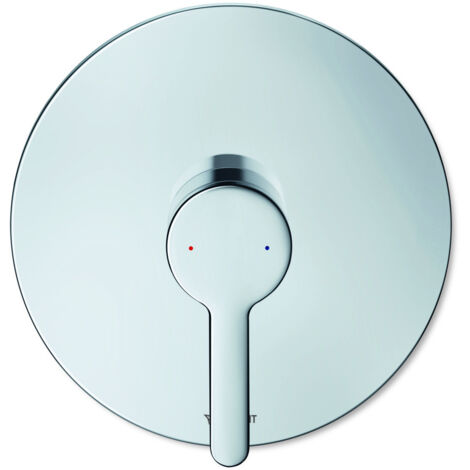 Duravit C.1 - Miscelatore ad incasso per doccia, cromo C14210010010