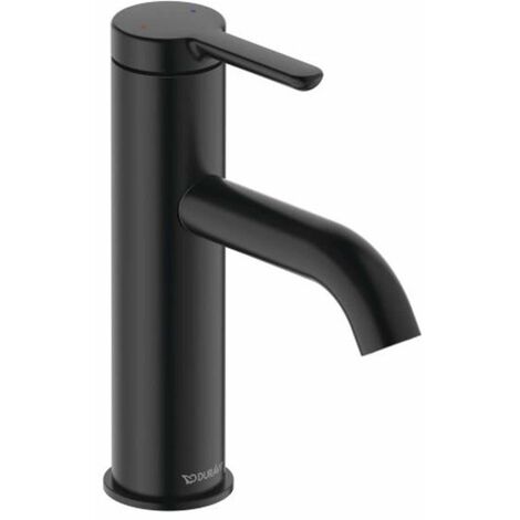 Duravit C.1 - Miscelatore da lavabo, nero opaco C11020002046
