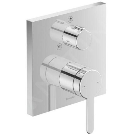 Duravit C.1 Mitigeur monocommande de douche encastré, rosette