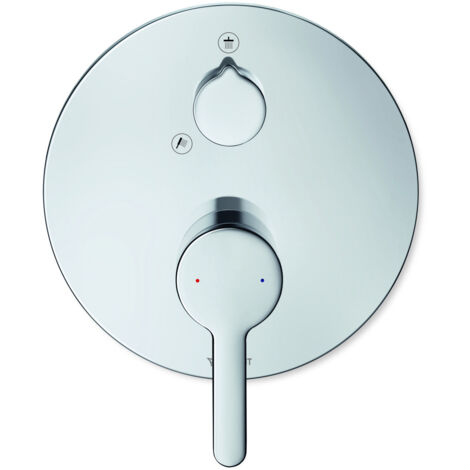 Duravit C.1 Mitigeur monocommandé pour douche encastré, rosace