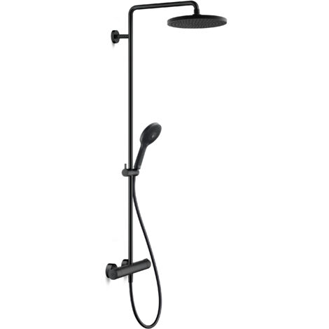 Duravit C.1 Shower System, mit Brausethermostat, inklusive Hand-/