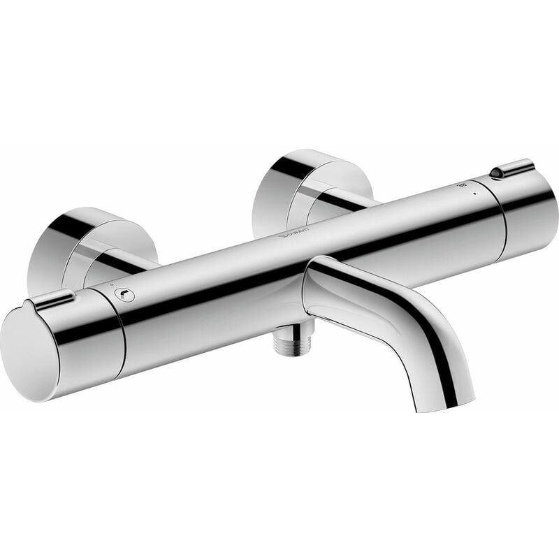 Duravit - C.1 Mitigeur thermostatique bain/douche apparent Chromé Brillant C15220000010
