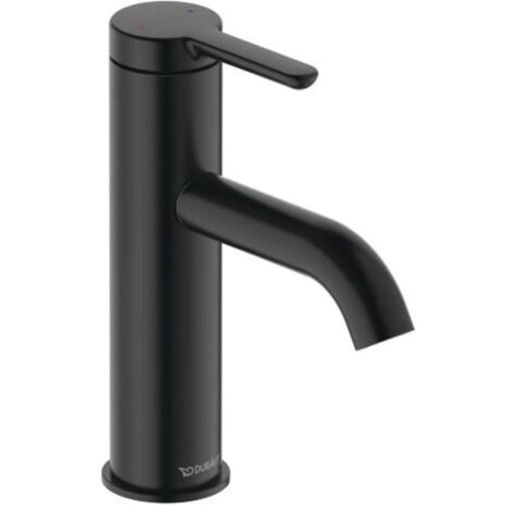 Duravit C.1 - Waschtischarmatur, schwarz matt C11020002046