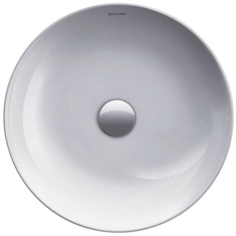 Duravit Cape Cod Aufsatzbecken, 430 mm, ohne Hahnlochbank, ohne