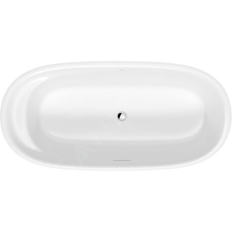 Duravit Cape Cod Baignoire en pose libre, avec un dossier