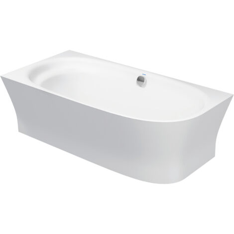 Duravit Cape Cod Baignoires d'angle à gauche, avec un dossier