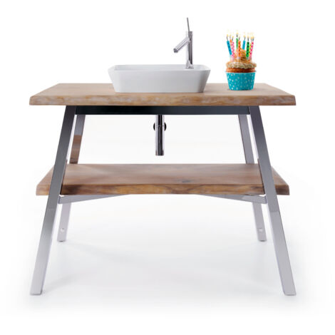 Duravit Cape Cod - Cuenca de lavabo sin rebosadero, 46x46 cm, con isla para grifo, blanca 2340460000