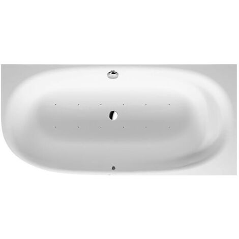 Duravit Cape Cod Whirlpool, Ecke rechts, eine Rückenschräge,
