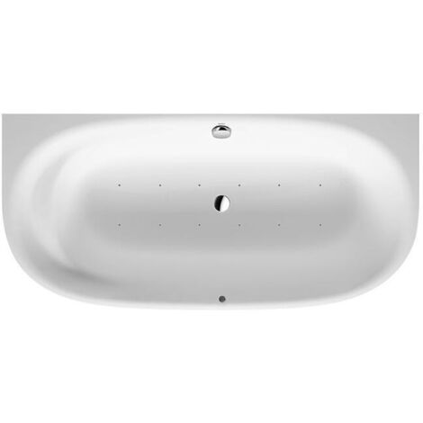Duravit Cape Cod Whirlpool, Vorwand, eine Rückenschräge, nahtlose