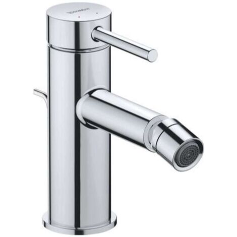 Duravit Circle - Grifo de bidé, con desagüe, cromo CE2400001010