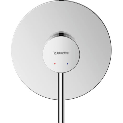 Duravit Circle - Miscelatore doccia ad incasso, con corpo incasso, cromo CE4210007010