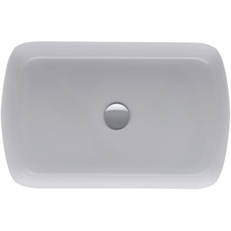 Duravit Collection One Aufsatzbecken, 600x400mm, ohne Überlauf,