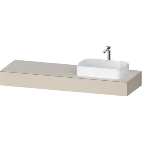 Duravit Collection One Konsole, 1600x550x170mm, mit Ausschnitt