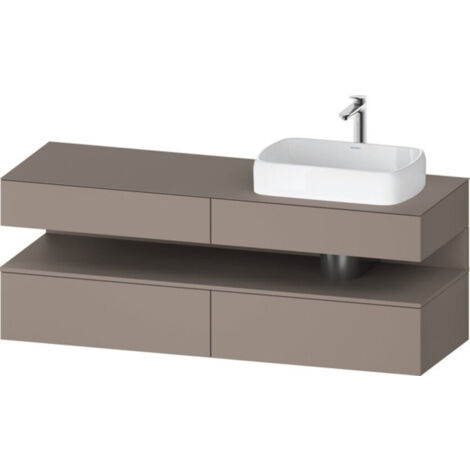 Duravit Collection One Konsolenwaschtischunterbau, 2 Auszüge, 2
