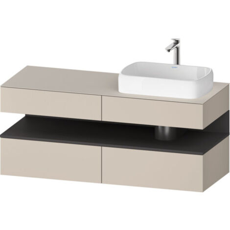 Duravit Collection One Konsolenwaschtischunterbau, 2 Auszüge, 2