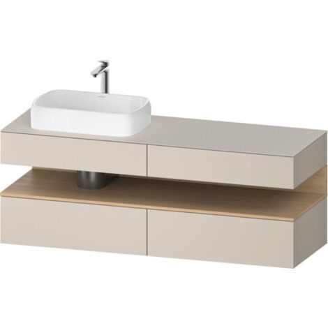Duravit Collection One Konsolenwaschtischunterbau, 2 Auszüge, 2