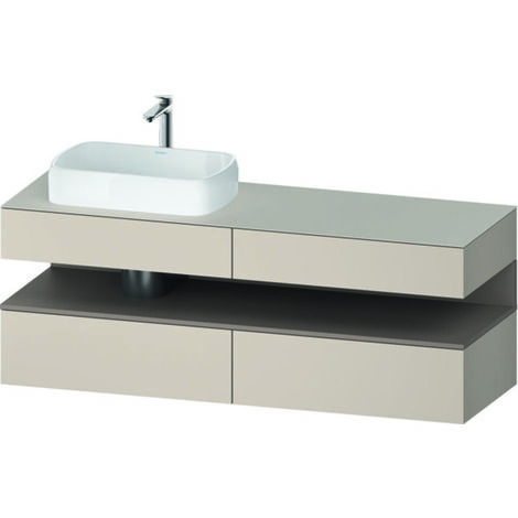 Duravit Collection One Konsolenwaschtischunterbau, 2 Auszüge, 2