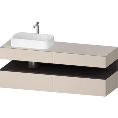 Duravit Collection One Konsolenwaschtischunterbau, 2 Auszüge, 2
