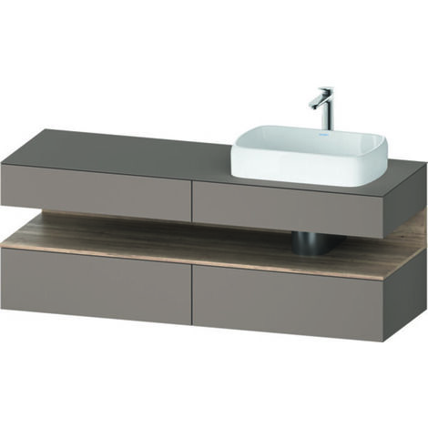 Duravit Collection One Konsolenwaschtischunterbau, 2 Auszüge, 2