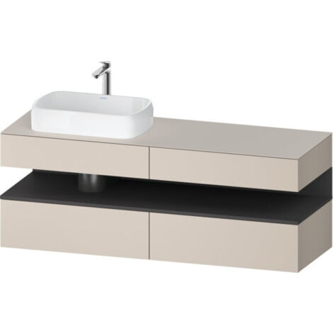 Duravit Collection One Konsolenwaschtischunterbau, 2 Auszüge, 2