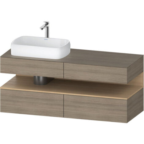 Duravit Collection One Konsolenwaschtischunterbau, 2 Auszüge, 2