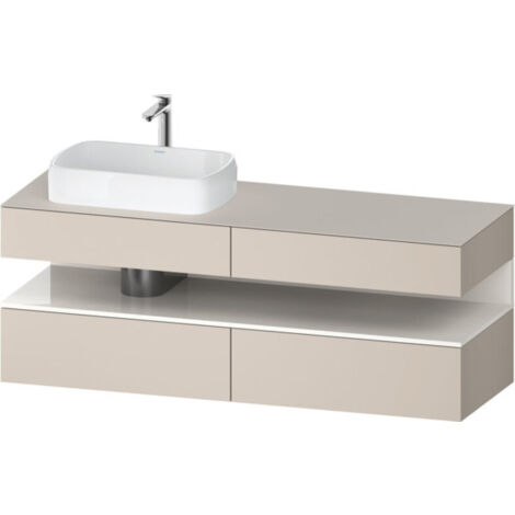 Duravit Collection One Konsolenwaschtischunterbau, 2 Auszüge, 2