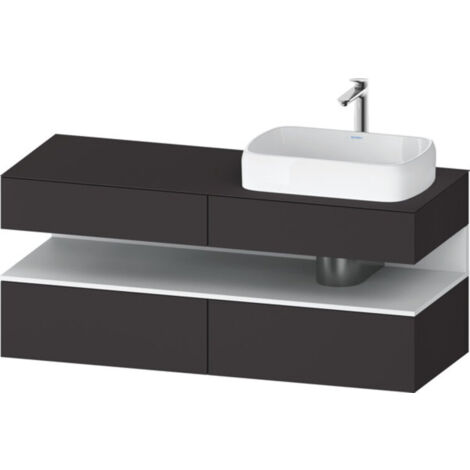 Duravit Collection One Konsolenwaschtischunterbau, 2 Auszüge, 2