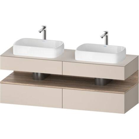 Duravit Collection One Konsolenwaschtischunterbau, 2 Auszüge, 2