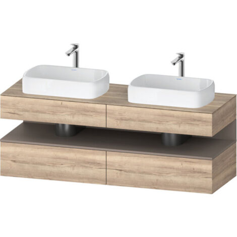 Duravit Collection One Konsolenwaschtischunterbau, 2 Auszüge, 2
