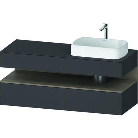 Duravit Collection One Konsolenwaschtischunterbau, 2 Auszüge, 2