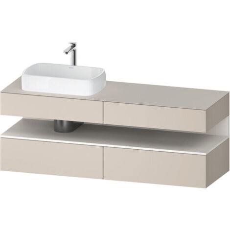 Duravit Collection One Konsolenwaschtischunterbau, 2 Auszüge, 2