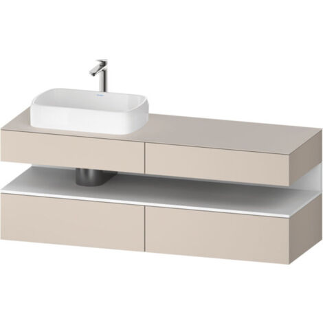Duravit Collection One Konsolenwaschtischunterbau, 2 Auszüge, 2