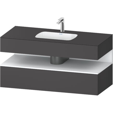 Duravit Collection One lavabo à encastrer avec meuble sous-vasque