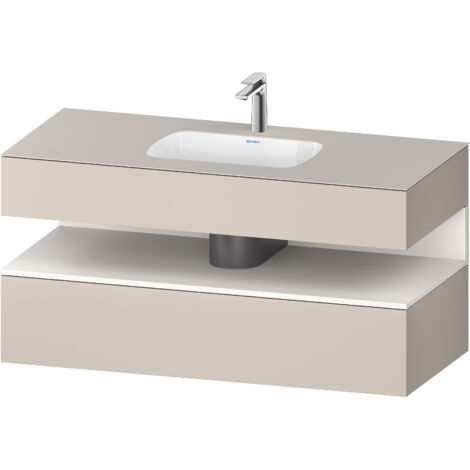Duravit Collection One lavabo à encastrer avec meuble sous-vasque