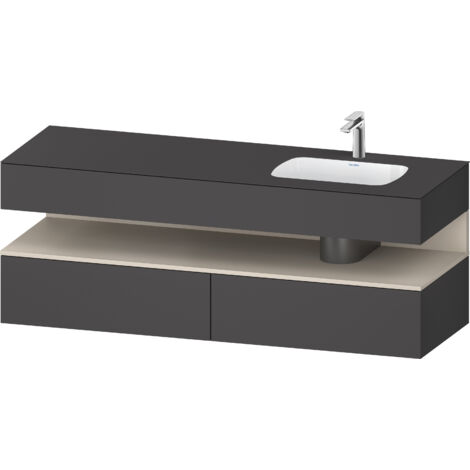 Duravit Collection One lavabo empotrado con base de lavabo