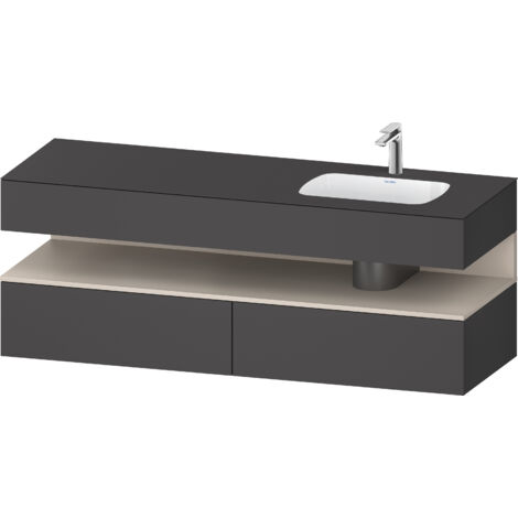 Duravit Collection One lavabo empotrado con base de lavabo