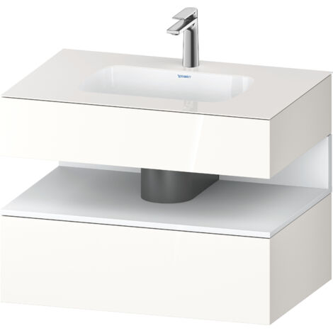Duravit Collection One lavabo empotrado con base de lavabo