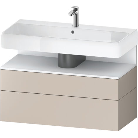 Duravit Collection One Meuble sous-vasque, 1 tiroir et 1