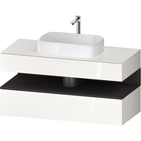 Duravit Collection One Meuble sous-vasque sur console, 1 tiroir,