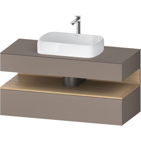 Duravit Collection One Meuble sous-vasque sur console, 1 tiroir,