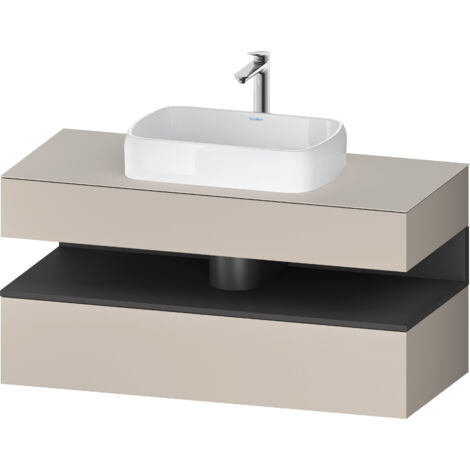 Duravit Collection One Meuble sous-vasque sur console, 1 tiroir,
