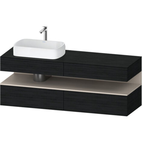 Duravit Collection One Meuble sous-vasque sur console, 2 tiroirs,